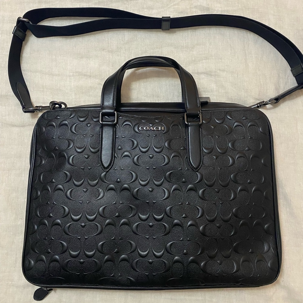 Coach Calf Leather - Beckett Compact Brief - Picture 3 of 11
